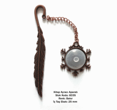 Kitap Ayracı Aparatı 8335 Bakır Kaplama