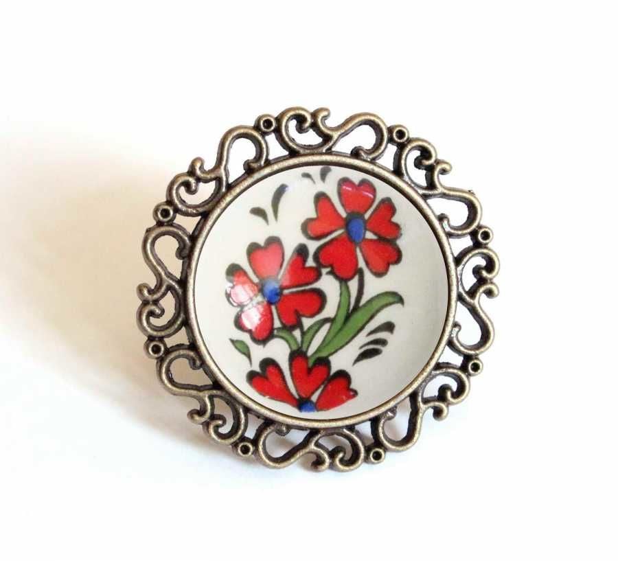 İlbay Çini Takı Yüzük 9000DS107