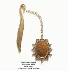 Kitap Ayracı Aparatı 8401 Nikel Kaplama