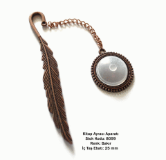 Kitap Ayracı Aparatı 8099 Bakır Kaplama