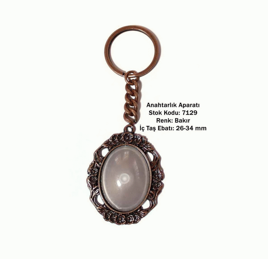 Anahtarlık Aparatı 7129 Bakır Kaplama