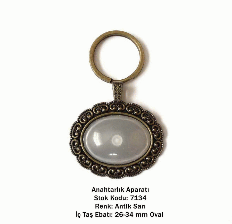 Anahtarlık Aparatı 7134 Antik Sarı