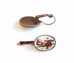 İlbay Çini Takı Küpe 6091DS021