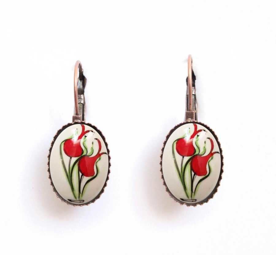 İlbay Çini Takı Küpe 6091DS401