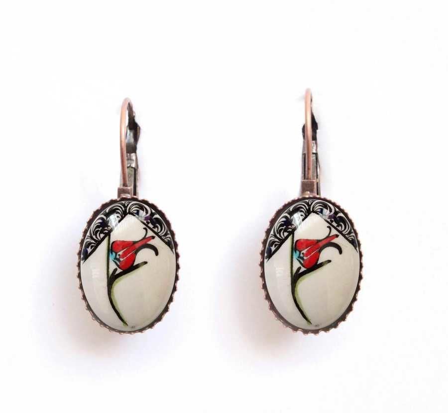 İlbay Çini Takı Küpe 6091DS406