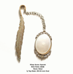 Kitap Ayracı Aparatı 8438 Nikel Kaplama