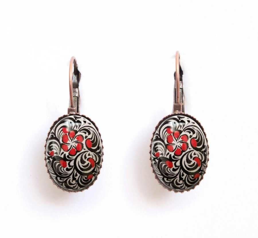 İlbay Çini Takı Küpe 6091DS409