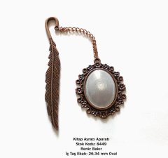 Kitap Ayracı Aparatı 8449 Bakır Kaplama