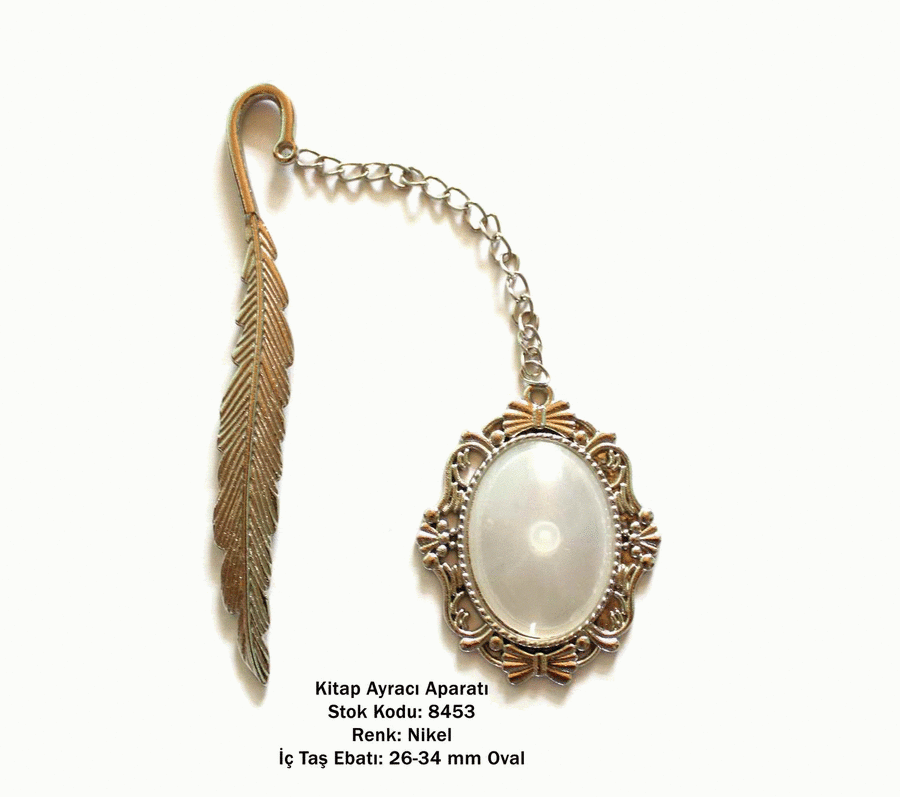 Kitap Ayracı Aparatı 8453 Nikel Kaplama