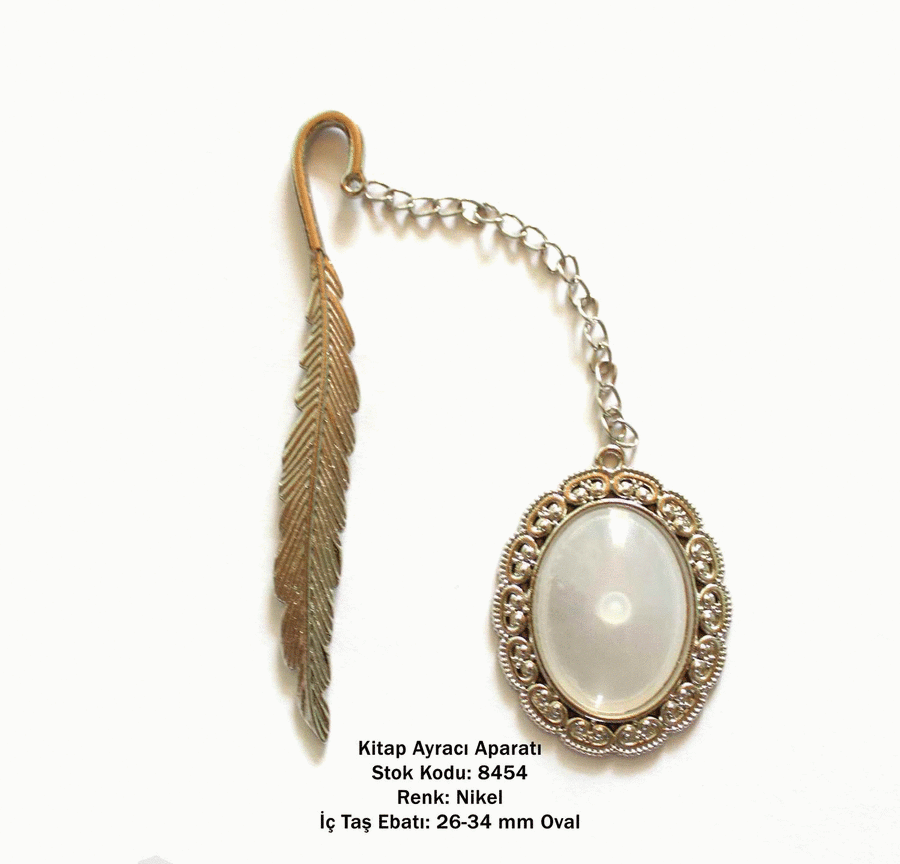 Kitap Ayracı Aparatı 8454 Nikel Kaplama