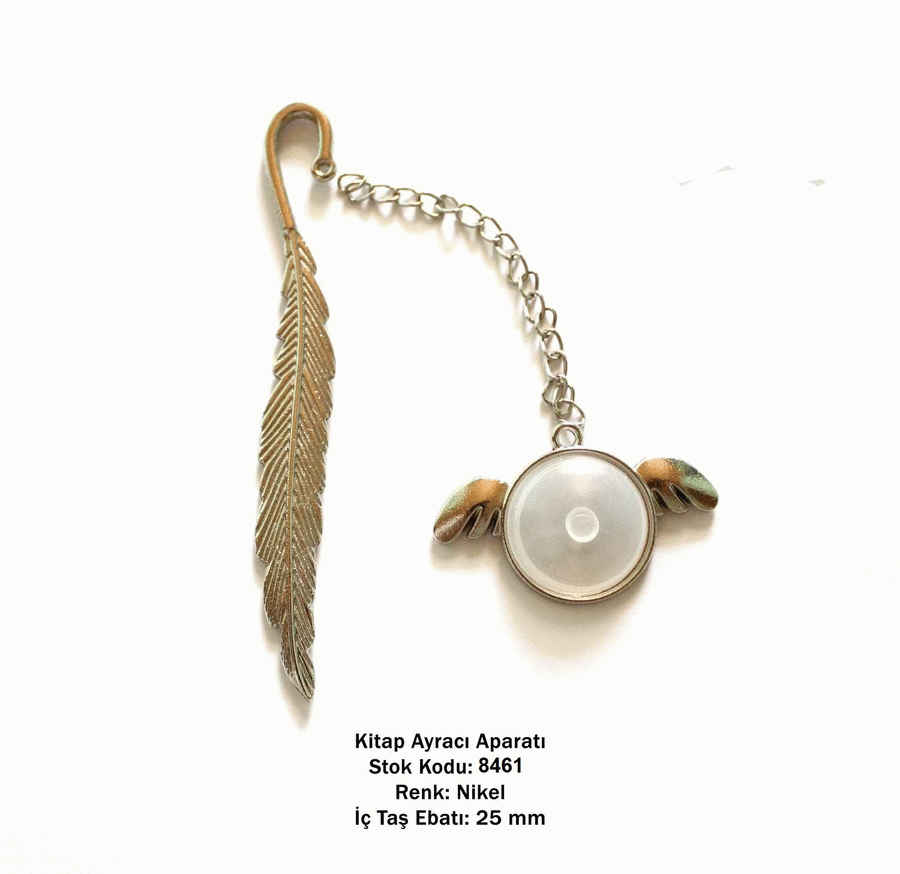 Kitap Ayracı Aparatı 8461 Nikel Kaplama