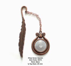 Kitap Ayracı Aparatı 8470 Bakır Kaplama