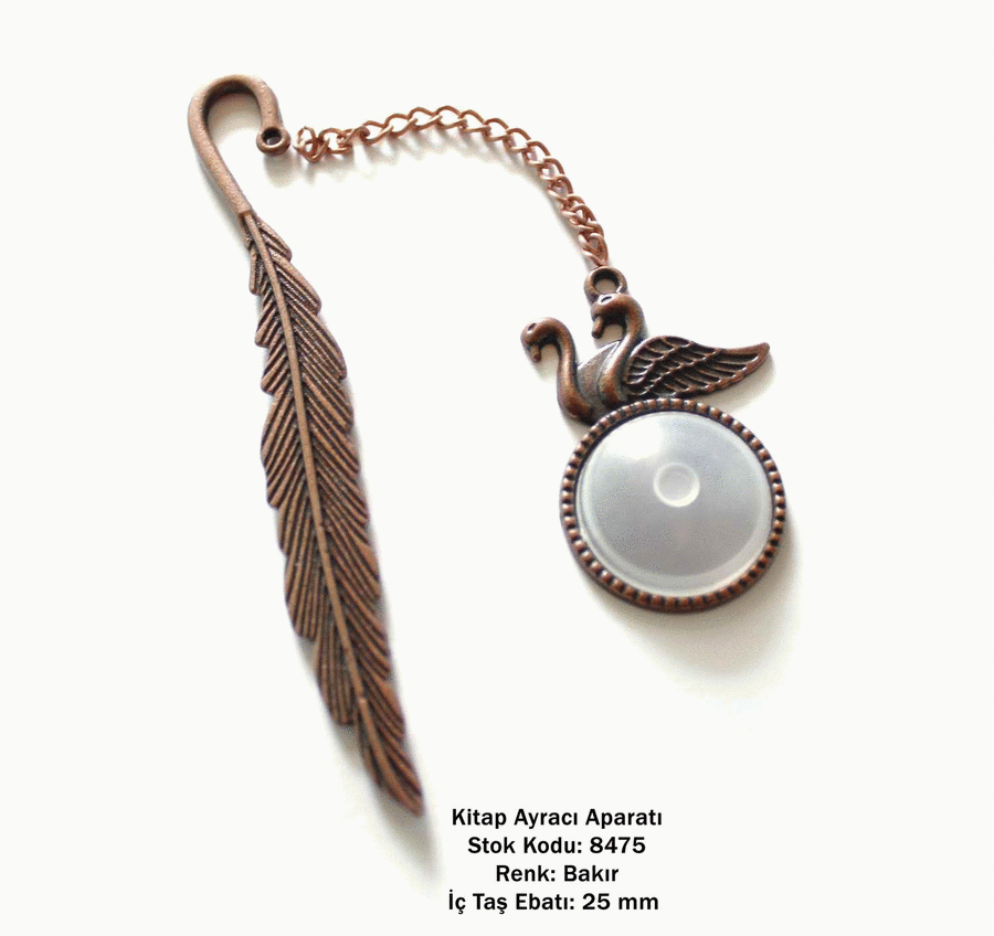 Kitap Ayracı Aparatı 8475 Bakır Kaplama