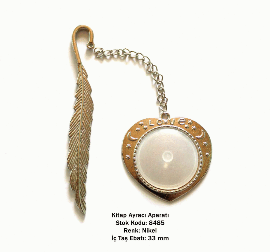 Kitap Ayracı Aparatı 8485 Nikel Kaplama