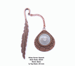 Kitap Ayracı Aparatı 8223 Bakır Kaplama