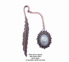 Kitap Ayracı Aparatı 8227 Bakır Kaplama