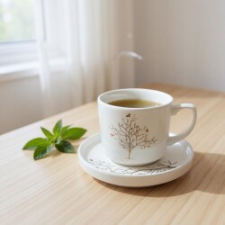 Yaldızlı Desenli Times Tabaklı Kupa Bardak Mug - 2